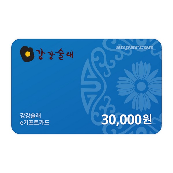 [강강술래] e기프트카드 3만원권