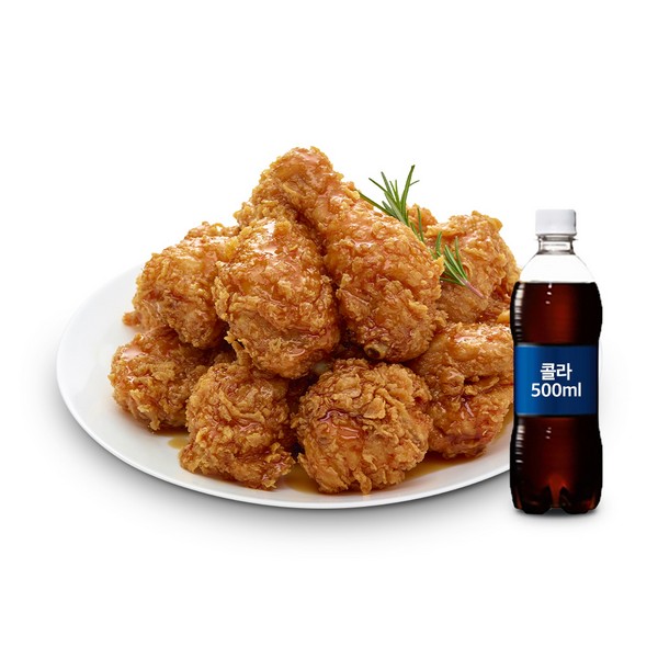 [티바두마리치킨] 꿀간장치킨+콜라500ml