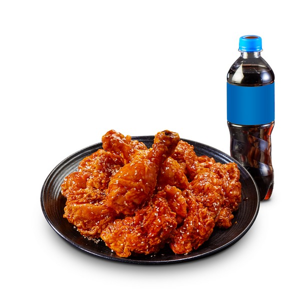 [장모님치킨] 양념 치킨+콜라 500ml 