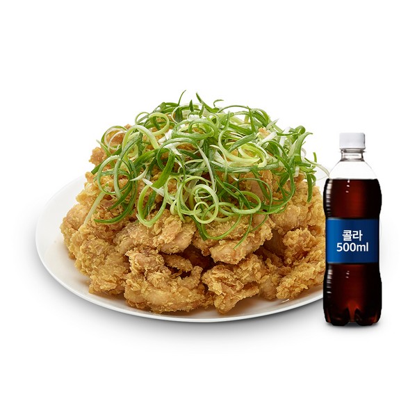 [티바두마리치킨] 눈물의파닭+콜라500ml