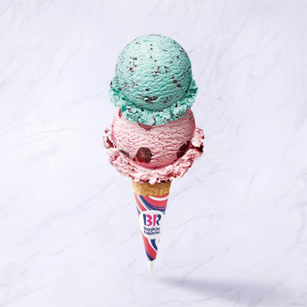 [배스킨라빈스] 더블레귤러 아이스크림