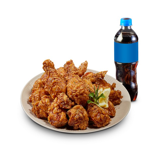 [장모님치킨] 간장 치킨+콜라 500ml