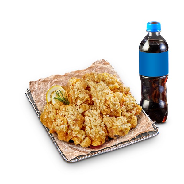 [장모님치킨] 순살 마늘 치킨+콜라 500ml
